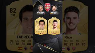 ARSENAL Arsène Wenger 200506 VS Mikel Arteta 202425 fifa cardfifa fc25 [upl. by Valerie]