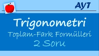 Trigonometri AYT 2 Soru [upl. by Enyrehtak]