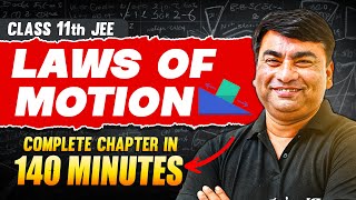 LAWS OF MOTION in 140 Minutes  Full Chapter Revision  Class 11th JEE [upl. by Taylor]