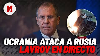 EN DIRECTO I Ucrania ataca a Rusia rueda de prensa de Lavrov en vivo audio castellano [upl. by Linder663]