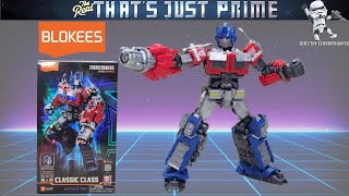 Transformers BLOKEES Classic Class Rise of the Beasts OPTIMUS PRIME quotThats Just Primequot Ep 267 [upl. by Hairom]