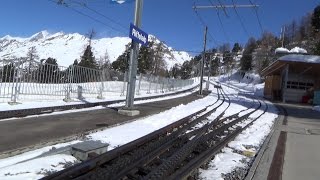 Bahnhof Riffelalp Schweiz Gornergratbahn [upl. by Sugirdor694]