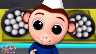 Bandar Mama Pahan Pajama बंदर मामा Hindi Nursery Rhymes for Kids and Cartoon [upl. by Imogene859]