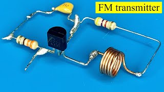 1km fm transmitter circuit diagram [upl. by Eilyac]