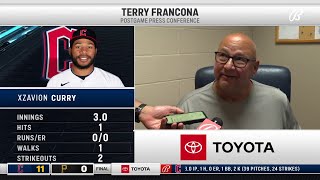 Terry Francona following the 110 win over the Pirates [upl. by Tsugua]