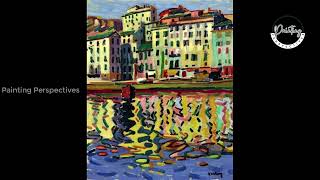 The Docks of the Port of Bastia by Auguste Herbin [upl. by Ycniuq]