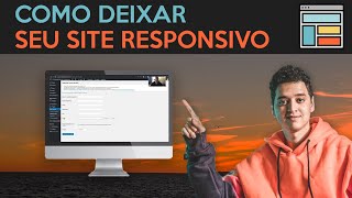 Como Deixar o Seu Site Responsivo [upl. by Lorrac]