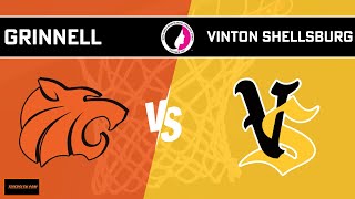 Grinnell Boys Varsity Basketball vs VintonShellsburg 11924 at 715 pm [upl. by Fortna]