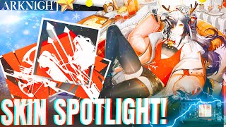 IS THIS SKIN WORTH 18 ORIGINIUM Schwarz Presents Skin Spotlight 【Arknights】 [upl. by Thenna]