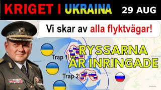 29 Aug Ukrainska Styrkor Omringar och Bekämpar Ryska Trupper Under Kurskoffensiven [upl. by Elleneg]