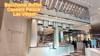 Bacchanal Buffet at Caesars Palace Las Vegas [upl. by Tommy]