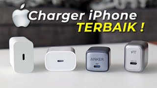 5 Rekomendasi CHARGER IPHONE TERBAIK 2024 Pengisian CEPAT amp AMAN [upl. by Hebert]