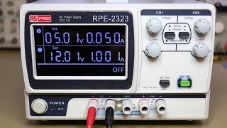 RS Pro RPE2323 bench power supply review 019 [upl. by Odlanyar530]