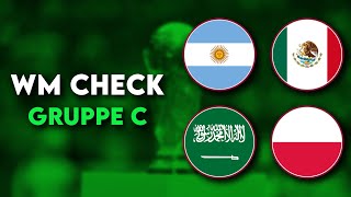 WM Check  Argentinien • Polen • SaudiArabien • Mexiko Gruppe C [upl. by Anilys]