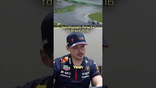 Max Verstappen Reacts to Brazil 2016 🇧🇷 [upl. by Aihgn]