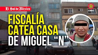 Fiscalía encuentra indicios de un feminicida serial tras cateo en casa de Miguel quotNquot [upl. by Retrak]