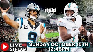 Watch Carolina Panthers Giants vs Miami Dolphins  Week 6  NFL 2023 Season Live Stream  Reaction [upl. by Idaline]