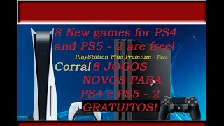 Dois jogos raros de PS2 portados para PS5 e PS4 no total 8 jogos novos 4k binaural audio [upl. by Slohcin438]