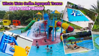 Watu Gedhe Aquapark Trawas  Rute  Riview Lengkap [upl. by Arreik919]