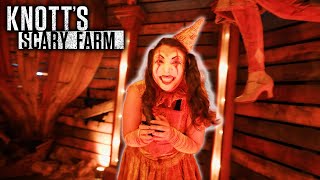 Mesmer  Walk Through POV  Knotts Scary Farm 2024 [upl. by Serene]