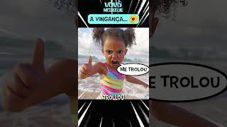 Meme da Trolagem na praia 🤣 shorts dublavovo [upl. by Yahsal]