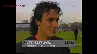 Legia Warszawa  Stomil Olsztyn 21 05041997 23 kolejka [upl. by Reuven254]