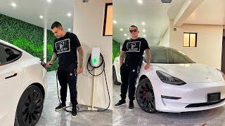 ESTRENANDO MI NUEVO TESLA 2022 Carro eléctrico [upl. by Eerol]