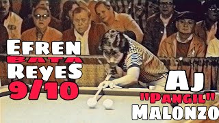 44 EFREN BATA REYES 910 VS AJ quotPANGILquot MALONZO 2020 [upl. by Nnylrefinnej]