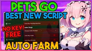 NEW PETS GO SCRIPT  UPDATE 4 AUTO FARM  AUTO FISHING  FASTT ROLL  UPGRADE BEST TOP [upl. by Namyh]