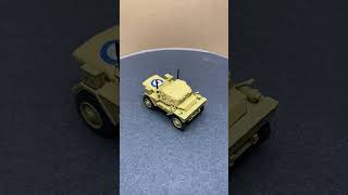 Oxford die cast ready made Daimler Dingo Scout Car HQ 2nd Div El Alamein176 scale 76DSC003 [upl. by Morocco]