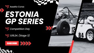 1092024 Competition Day in Assetto Corsa  Road Runners Estonia GP Series  Div 1 Stage 3 [upl. by Accissej]