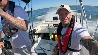 Fishing at port Phillip bay Werribee south [upl. by Nivart]