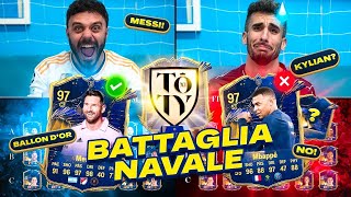 🚨 BATTAGLIA NAVALE con i TOTY vs FIUS GAMER FC 24 TEAM OF THE YEAR CHALLENGE [upl. by Fillian]