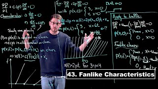 Fanlike Characteristics  Partial Differential Equations  Lecture 43 [upl. by Krueger]