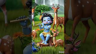 Chhoti Chhoti Gaiya kanha littlekrishna ytshorts ai [upl. by Ana55]