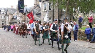 Remembering the 1715 Jacobite uprising on the Braes o Mar Braemar in Scotland Sept 2018 [upl. by Pall]