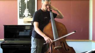 Bottesini method for double bass part one 1 [upl. by Ellary]