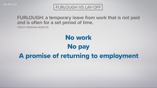 Furlough v Layoff whats the difference [upl. by Bevash]