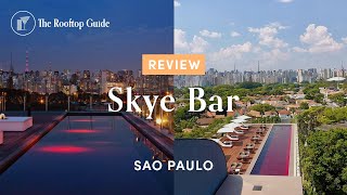 Skye Bar in Sao Paulo  Review [upl. by Llirrehs]