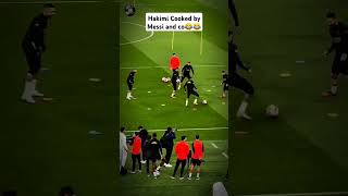 Hakimi Cooked by Messi MbappeNeymar amp Ramos😂😂 football messi neymar mbappe shorts funny [upl. by Aicemaj]