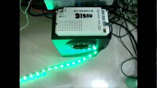 LED Sound Sensitive Controller [upl. by Burnside]