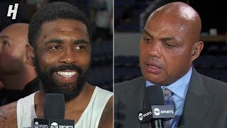 Kyrie irving joins Inside the NBA after Game 1 FULL Interview [upl. by Newra]