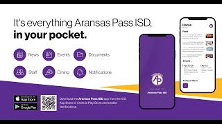 Aransas Pass ISD App  Its everything Aransas Pass ISD in your pocket [upl. by Kassi632]