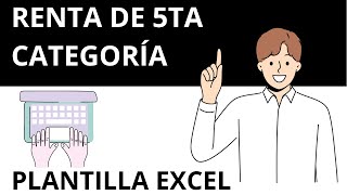 🔴 RENTA DE QUINTA CATEGORIA  PLANTILLA EN excel DE 5ta CATEGORIA 2024 [upl. by Boonie]