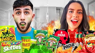 EATING The Worlds Spiciest Vs Sourest Food  Challenge [upl. by Mckenzie]