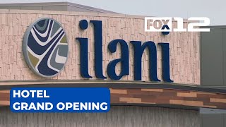 ilani Hotel holds grand opening for 14story tower [upl. by Noiwtna]