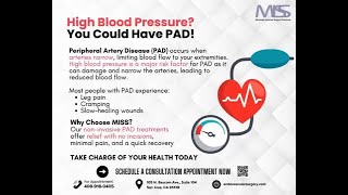 High Blood Pressure You Could Have PAD [upl. by Atiuqan]