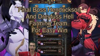 Final Boss Hendrickson And Dreyfus Hell The Seven Deadly Sins Grand Cross 7DS SDSGC [upl. by Akere]