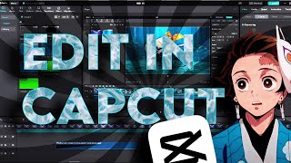 HOW TO MAKE EDITS IN CAPCUT  PC  Maybye [upl. by Ahsyek373]