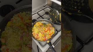 Viral Egg Fried Rice 💃🏼💃🏼 streetfood eggfriedrice friedrice [upl. by Ietta55]